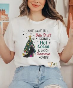 Baking and Movies Christmas Bliss Shirt