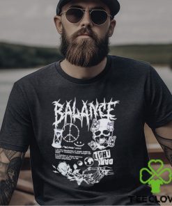Balance skull light dark shirt