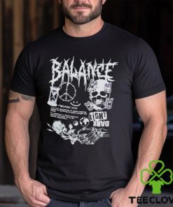 Balance skull light dark shirt