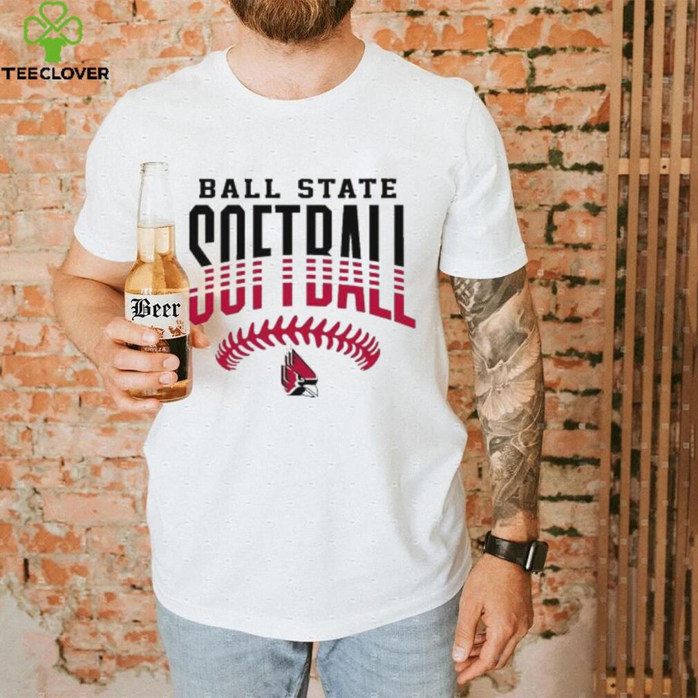 Ball State Cardinals University Softball 2024 Logo T shirt Ball State Cardinals University Softball 2024 Logo T shirt