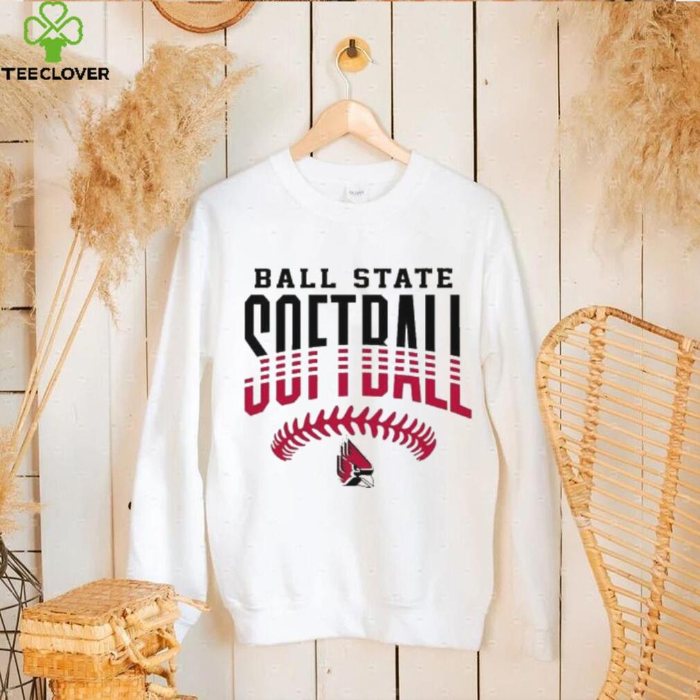 Ball State Cardinals University Softball 2024 Logo T shirt Ball State Cardinals University Softball 2024 Logo T shirt