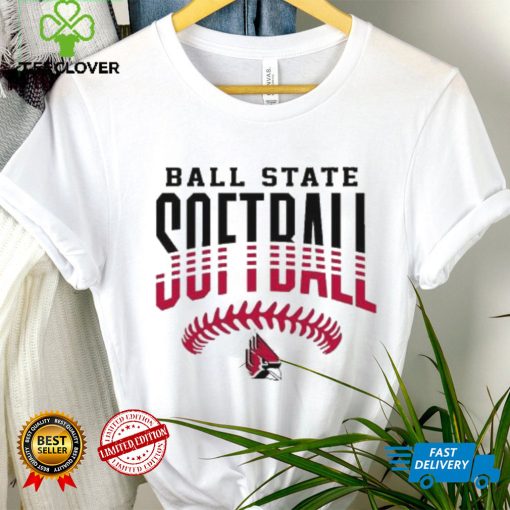 Ball State Cardinals University Softball 2024 Logo T shirt