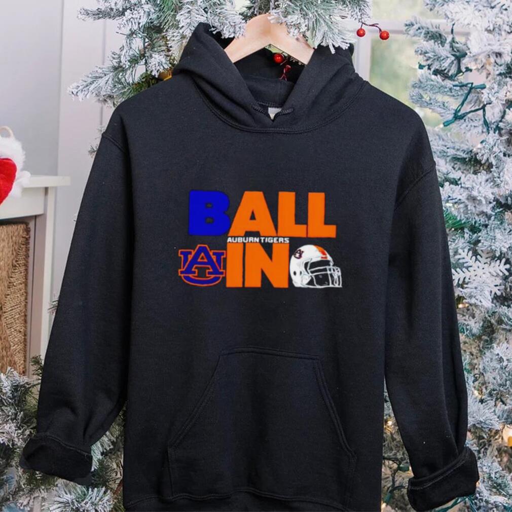 Ball in Auburn Tigers logo helmet shirt Ball in Auburn Tigers logo helmet shirt