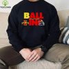 Ball in Michigan Wolverines logo helmet hoodie, sweater, longsleeve, shirt v-neck, t-shirt