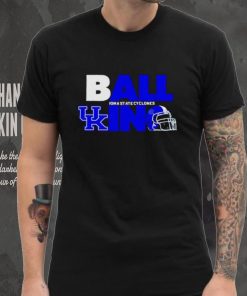 Ball in Kentucky Wildcats logo helmet shirt 3 Ball in Kentucky Wildcats logo helmet shirt