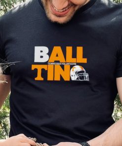 Ball in Tennessee Volunteers logo helmet shirt