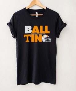 Ball in Tennessee Volunteers logo helmet shirt