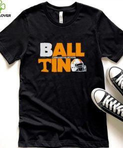 Ball in Tennessee Volunteers logo helmet shirt