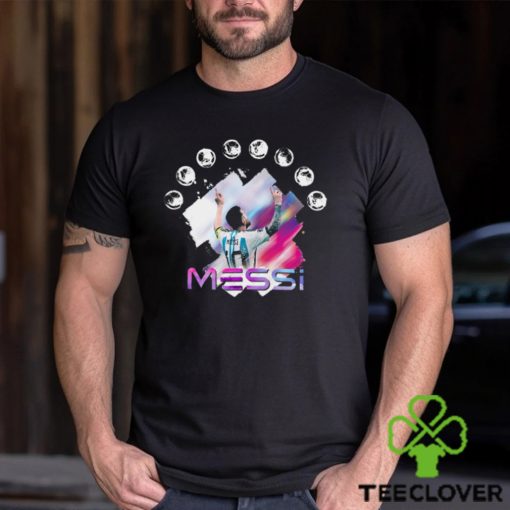 Ballon D’Or 8 Messi T shirt