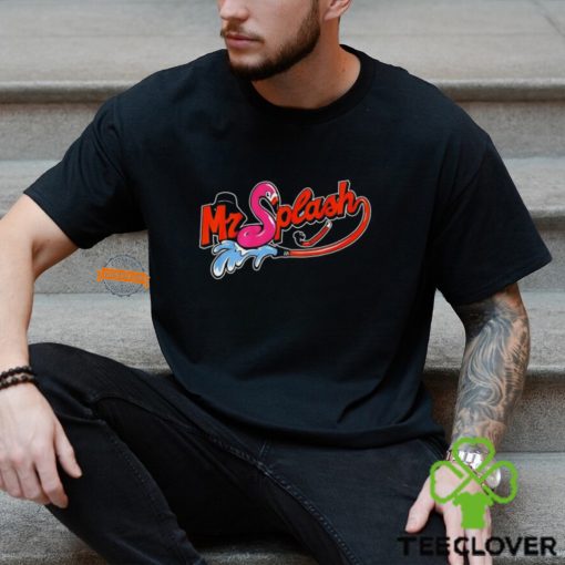 Baltimore Baseball Mr. Splash Text sprinkler pipe shirt