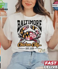Baltimore Charm City 1729 logo shirt 1 Baltimore Charm City 1729 logo shirt
