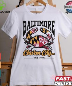 Baltimore Charm City 1729 logo shirt 2 Baltimore Charm City 1729 logo shirt