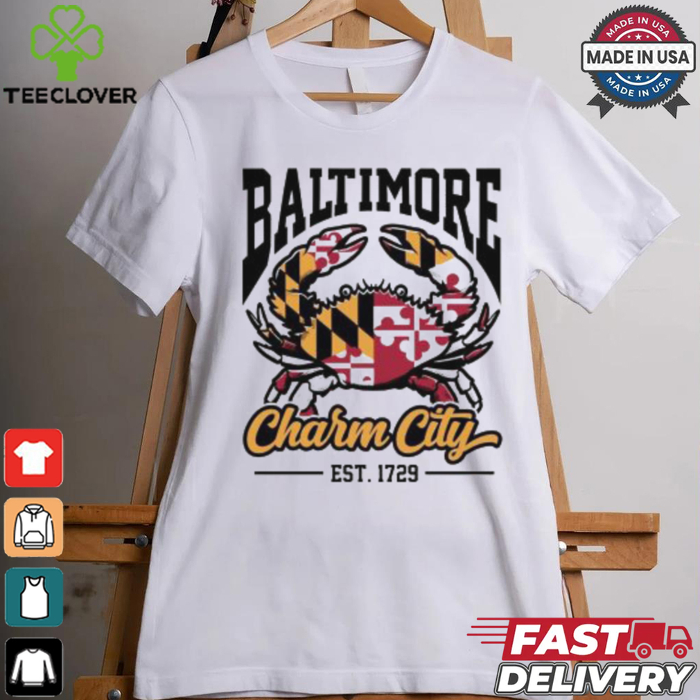 Baltimore Charm City 1729 logo shirt Baltimore Charm City 1729 logo shirt