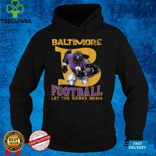 Baltimore Football   Maryland Raven   American Football T Shirt (1)