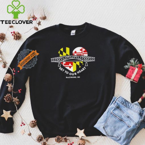 Baltimore Francis Scott Key Bridge to our heart 2024 hoodie, sweater, longsleeve, shirt v-neck, t-shirt