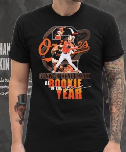 Baltimore Gunnar Henderson Al Rookie Of The Year 2023 Signature Shirt