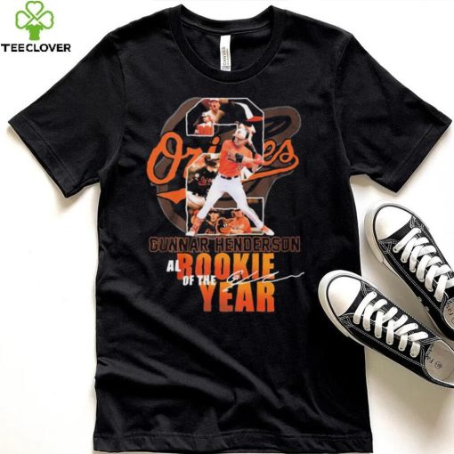 Baltimore Gunnar Henderson Al Rookie Of The Year 2023 Signature Shirt