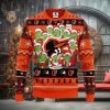 Custom Number And Name Born To Drink Fireball Whisky and Play Hockey Sweater Beer Lovers Cold For Fans Gift