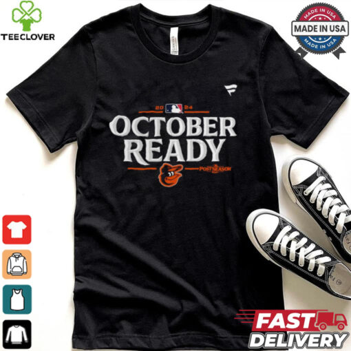 Baltimore Orioles 2024 MLB Postseason Locker Room T Shirt