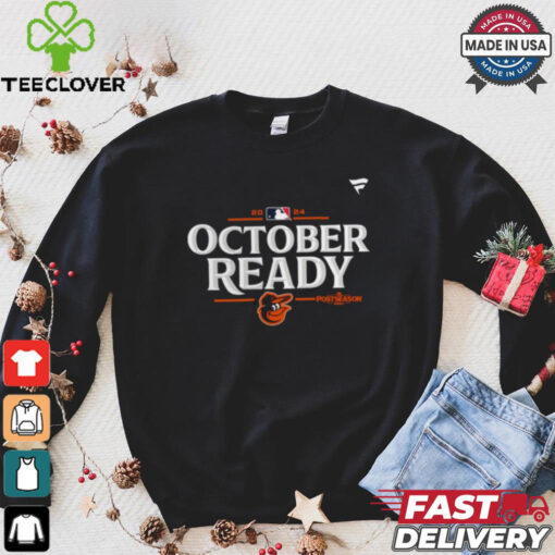 Baltimore Orioles 2024 MLB Postseason Locker Room T Shirt