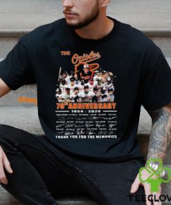 Baltimore Orioles 70th Anniversary Unisex T Shirt