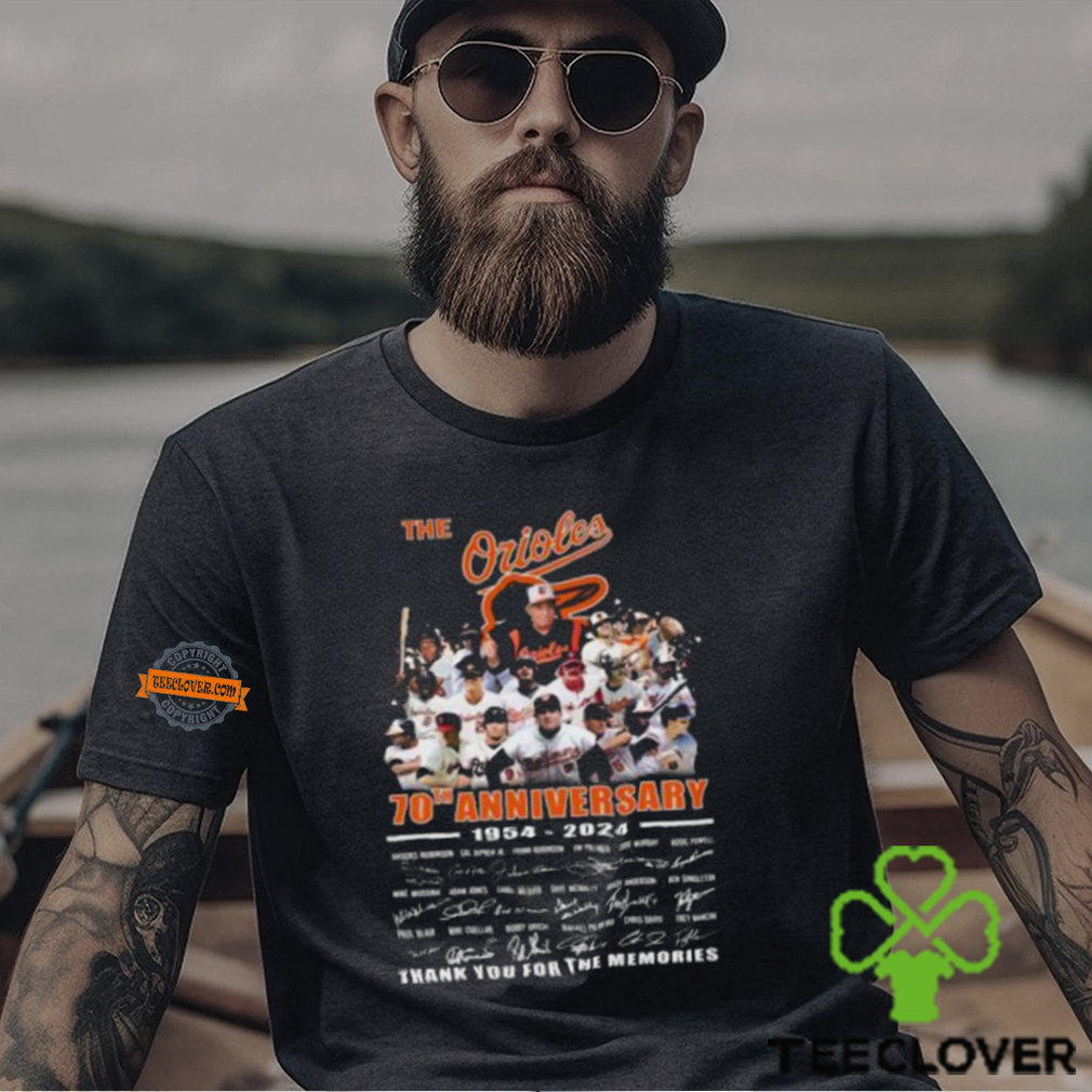 Baltimore Orioles 70th Anniversary Unisex T Shirt Baltimore Orioles 70th Anniversary Unisex T Shirt