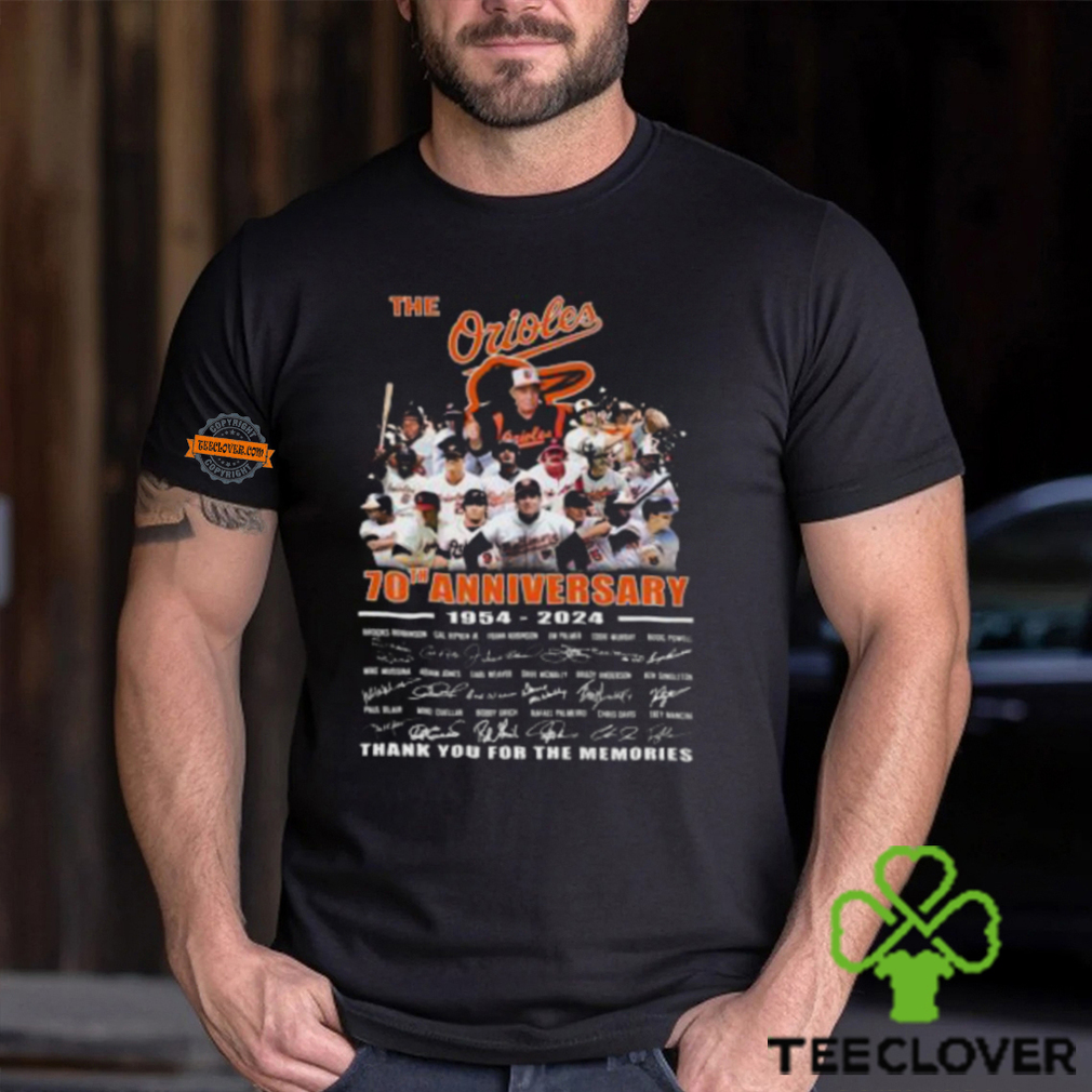 Baltimore Orioles 70th Anniversary Unisex T Shirt Baltimore Orioles 70th Anniversary Unisex T Shirt