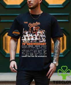 Baltimore Orioles 70th Anniversary Unisex T Shirt 3 Baltimore Orioles 70th Anniversary Unisex T Shirt