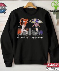 Baltimore Orioles Baseball Baltimore Ravens Football The Friends The Proud T Shirt