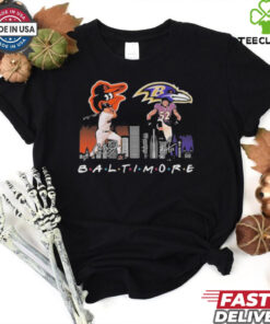 Baltimore Orioles Baseball Baltimore Ravens Football The Friends The Proud T Shirt