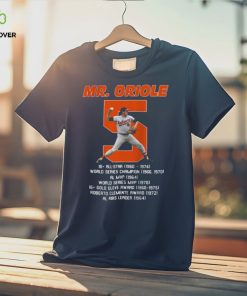 Baltimore Orioles Brooks robinson 1937 2023 thank you for the memories signature shirt