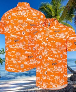 Baltimore Orioles Button Down Baseball Hawaiian Shirt – Orioles Hawaiian Shirt