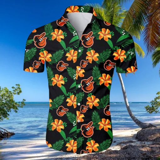 Baltimore Orioles Cute Flower Hawaiian Shirt – Orioles Aloha Shirt