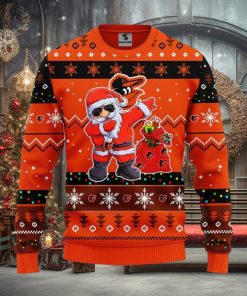 Baltimore Orioles Dabbing Santa Claus Christmas Ugly Sweater 3D Christmas Xmas Sweater