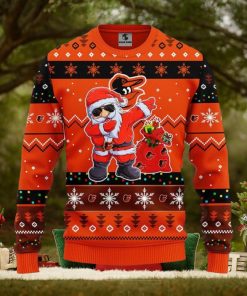 Baltimore Orioles Dabbing Santa Claus Christmas Ugly Sweater 3D Christmas Xmas Sweater