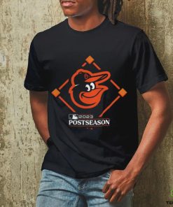Baltimore Orioles Fanatics Branded Black 2023 Postseason Around The Horn Shirt