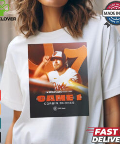 Baltimore Orioles Game 1 Starter Corbin Burnes Poster t shirt