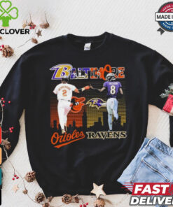Baltimore Orioles Gunnar Henderson X Baltimore Ravens Lamar Jackson Shirt
