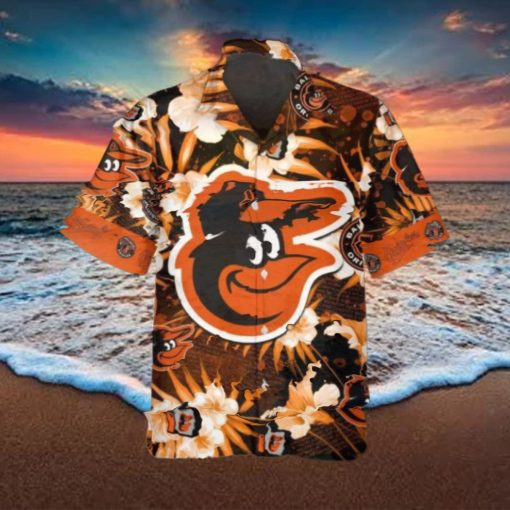 Baltimore Orioles Hawaiian Shirt, MLB Hawaiian Shirt Gift For Fans