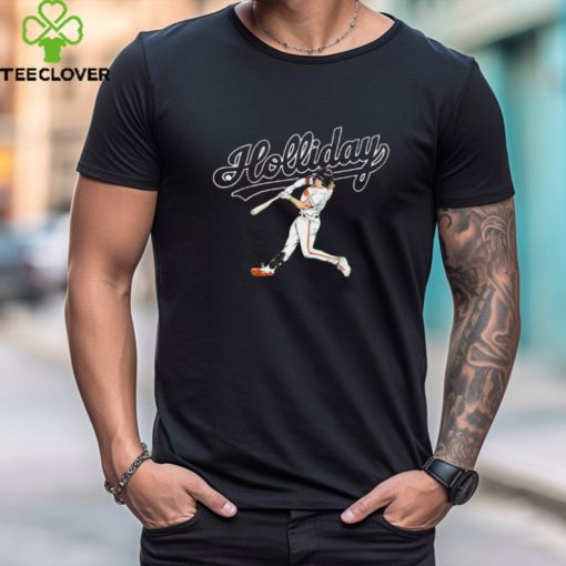 Baltimore Orioles Jackson Holliday Slugger Swing T Shirt