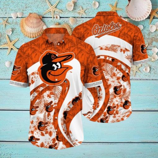 Baltimore Orioles MLB Casual 3D Hawaiian Shirt For Men Women
