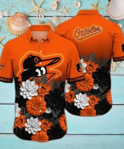 Baltimore Orioles MLB Flower Hawaii Shirt And Tshirt For Fans