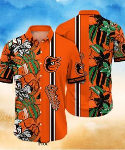 Baltimore Orioles MLB For Sports Fan Unisex Hawaiian Beach Shirt