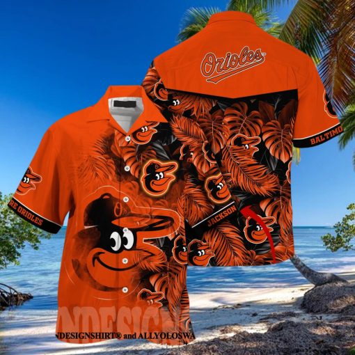Baltimore Orioles MLB Full Print 3D Hawaiian Shirt