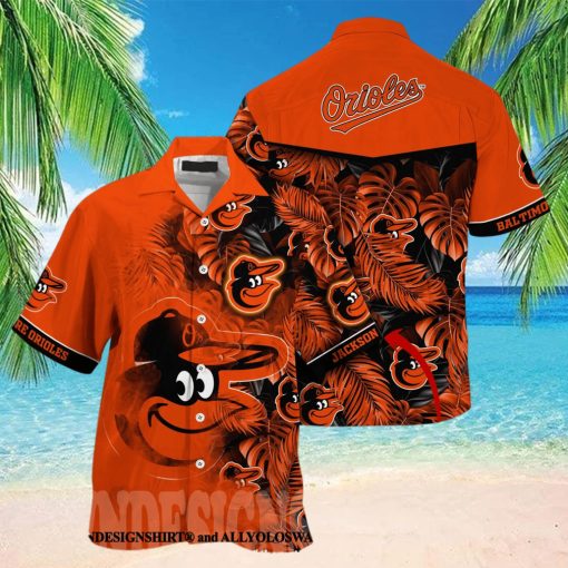 Baltimore Orioles MLB Full Print 3D Hawaiian Shirt