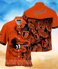 Baltimore Orioles MLB Full Print 3D Hawaiian Shirt