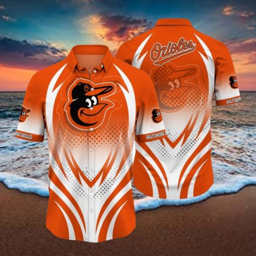 Baltimore Orioles MLB Retro 3D Hawaiian Shirt For Men Women