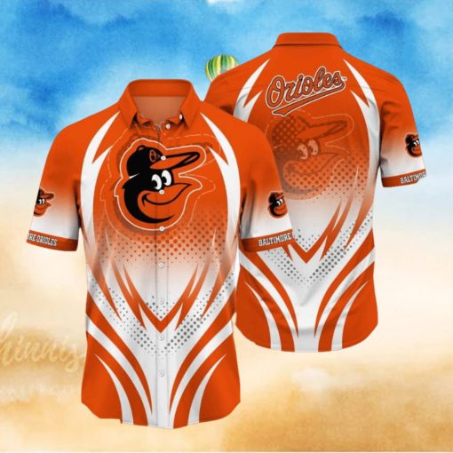 Baltimore Orioles MLB Retro Aloha Hawaiian Shirt For Summer