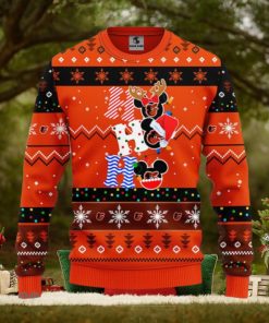 Baltimore Orioles MLB Team HoHoHo Mickey Funny Christmas Gift Men And Women Ugly Christmas Sweater