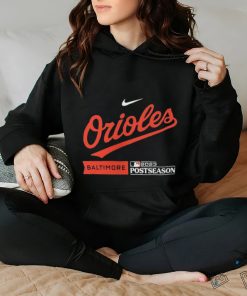 Baltimore Orioles Nike Black 2023 Postseason Authentic Collection Dugout Pullover Shirt